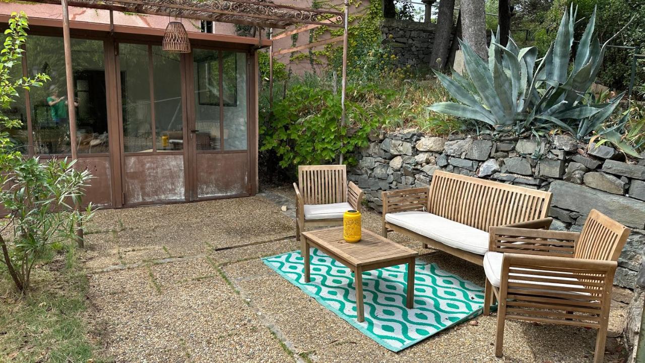 Chambre Tropicale Au Domaine De L'Aven Villeneuve-Minervois Exteriér fotografie