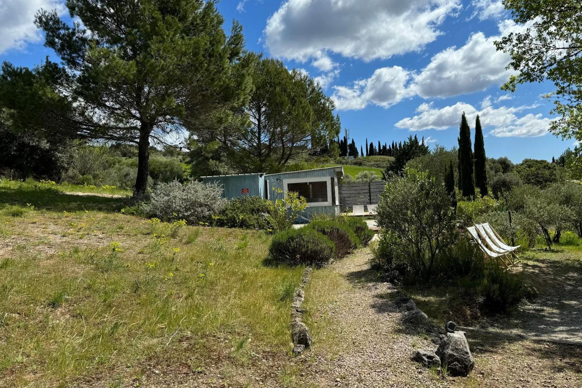 Chambre Tropicale Au Domaine De L'Aven Villeneuve-Minervois Exteriér fotografie